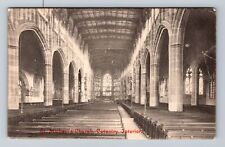 Coventry England, St. Michael's Church Interior, Altar, Vintage c1942 Postcard picture