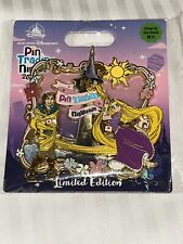 In Hand HKDL Disney Tangled Rapunzel Pin Trading Nights 2023 LE600 Jumbo picture