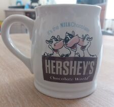 Hershey’s Chocolate World Mug Cup Ceramic Happy Cows “It’s The MILK Chocolate” picture
