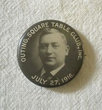 Obscure rare antique OUTING, SQUARE TABLE CLUB INC. 7-27-1916 Dartmouth college? picture