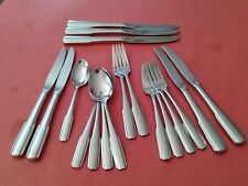 19pc Oneida USA FREMONT Stainless Knives Dinner Salad Forks Soup Tea Spoons picture