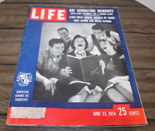 Vintage Life Magazine JUNE 23, 1958 Hempstead College Seniors See Themselves ADS picture
