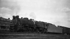 Pennsylvania PRR Railroad 6813 4-8-2 Logansport 6-47 Negative 8022 picture