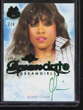 Qiana Chase 2023 Benchwarmer Emerald Archive Dream Girls Date Auto Green #2/4 picture