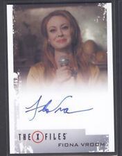 2018 Rittenhouse X-Files Fiona Vroom Auto On Card Autograph Star Trek Beyond picture