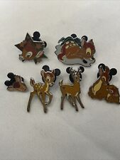 Disney pin Disney Trading Pin Vintage Disney Pins Bambi Pins 6 Pins picture