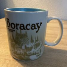 2015 STARBUCKS Coffee Mug BORACAY  16oz  Philippines Cup White Collector picture