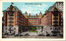 Postcard Hotel Portland, Portland Oregon White Border Unposted picture