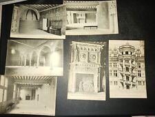 lot 6 BLOIS France Chateau vintage postcards unposted scenes picture