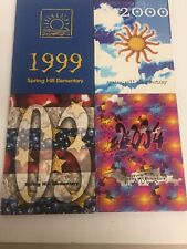 1999, 2000, 2003 2004 Spring Hill elementary yearbooks Fayetteville Georgia picture