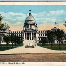 1916 Jackson, Miss. Mississippi State Capitol Bldg Teich Tartaria Old World A244 picture