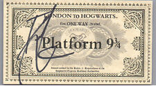 Daniel Radcliffe Signed Autograph Harry Potter Train Ticket Beckett BAS picture