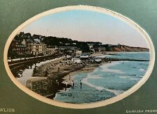 Postcard Dawlish England - Promenade Along the Sea Coast picture
