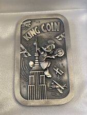 Authentic Rare Scrooge McDuck “King Coin” 4/50. Collectors Grail Silver Knight picture