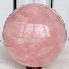 Natural Pink Rose Quartz Sphere Crystal Ball Reiki Healing 3180G picture
