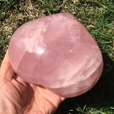 1210g natural pink rose quartz crystal heart healing 596 picture