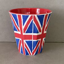 Emma Bridgewater Melamine Union Jack British Flag 9-Sided Cup or Beaker England picture
