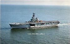 U.S.S. IWO JIMA, LPH-2, Puget Sound Naval Shipyard Postcard picture