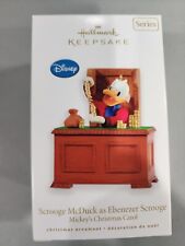 Hallmark Keepsake Disney Scrooge McDuck as Ebenezer Ornament NEW IN BOX Disney picture