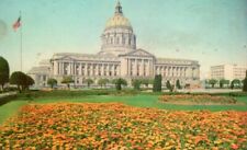 Vintage Postcard, City Hall San Francisco, California, unposted picture