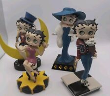 Danbury Mint Betty Boop Figurines 1996 Lot of 4 No Boxes Mended picture