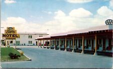 Esquire Motel Del Rio Texas Advertising Postcard Refrigerated Air Conditioning picture