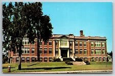 North Attleboro, Massachusetts, Postcard View of North Attleboro High School unp picture