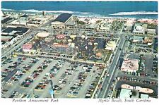 Vintage Postcard Myrtle Beach South Carolina SC Air View Pavilion Amusement Park picture
