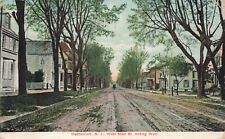 Haddonfield New Jersey Camden County West Main Street c1908 Vintage Postcard picture