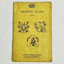 Vintage 1960 AAA International Shopping Guide Art Jewelry Clothing Souvenirs picture