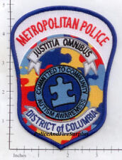 Washington DC - Metropolitan Police District of Columbia Police Patch  Autism picture