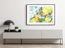 2000 Map of Europe, North Africa, and Middle East | Europe Map | North Africa Wa picture