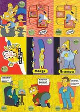 The Simpsons 10th Anniversary Celebration 2000 Inkworks Base Card Set of 81 AN picture