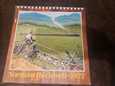 VINTAGE 1977 NORMAN ROCKWELL CALENDAR picture