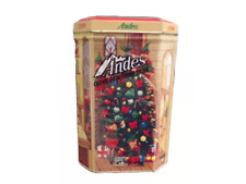 Andes Candies Creme de Menthe Thins 90s (1998) Christmas Holiday Collectible Tin picture