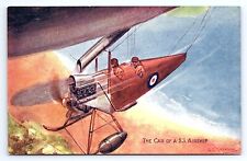 Postcard Car Of An SS Airship Artist Signed GT Clarkson Raphael Tuck & Sons picture