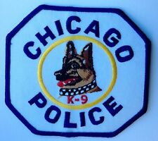 Obsolete vintage US USA Chicago Illinois Police K9 patch picture