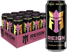 REIGN Total Body Fuel, Reignbow Sherbet, Fitness & Performance Drink, 16 Fl Oz ( picture
