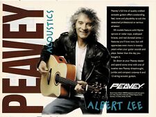 Peavey Guitars - Albert Lee - 1995 Print Ad picture