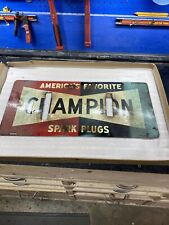 Vintage Champion Spark Plug Sign picture