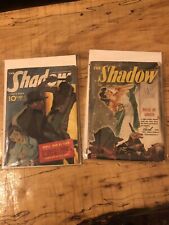 TWO  THE SHADOW PULPS Dec.1940 VG+++AND SHADOW SEP 1943 VG+ picture