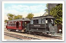 1920s~Glasgow Junction Kentucky KY~Mammoth Cave Railroad~Train~VTG RR Postcard picture