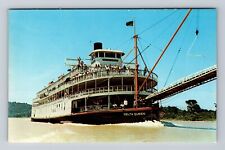 S.S. Delta Queen, Green Line Strs. Ship, Transportation, Vintage Postcard picture