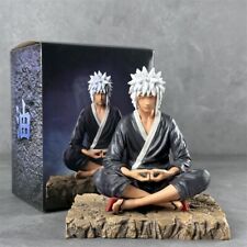 Naruto Anime Figure Jiraiya Meditating sitting still PVC Statue Figure 5.5