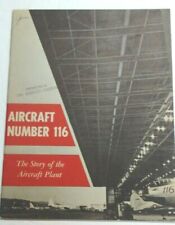 Vintage 1954 Aviation Magazine Aircraft Plant 