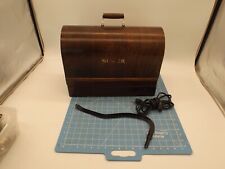 Vintage 1926 Small Singer 99K Sewing Machine Bentwood Case picture