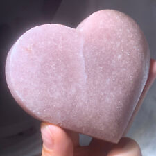 Pink Amethyst Druzy Heart 216.7g picture