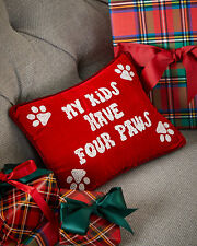 Sudha Pennathur My Kids Have Four Paws Pillow picture