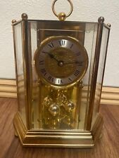 VINTAGE KOMA ANNIVERSARY CLOCK WITH GLASS DOME picture