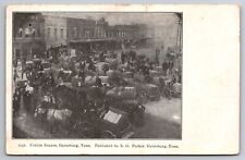 Cotton Season Dyersburg Tennessee TN Main Street Scene 1911 Postcard picture